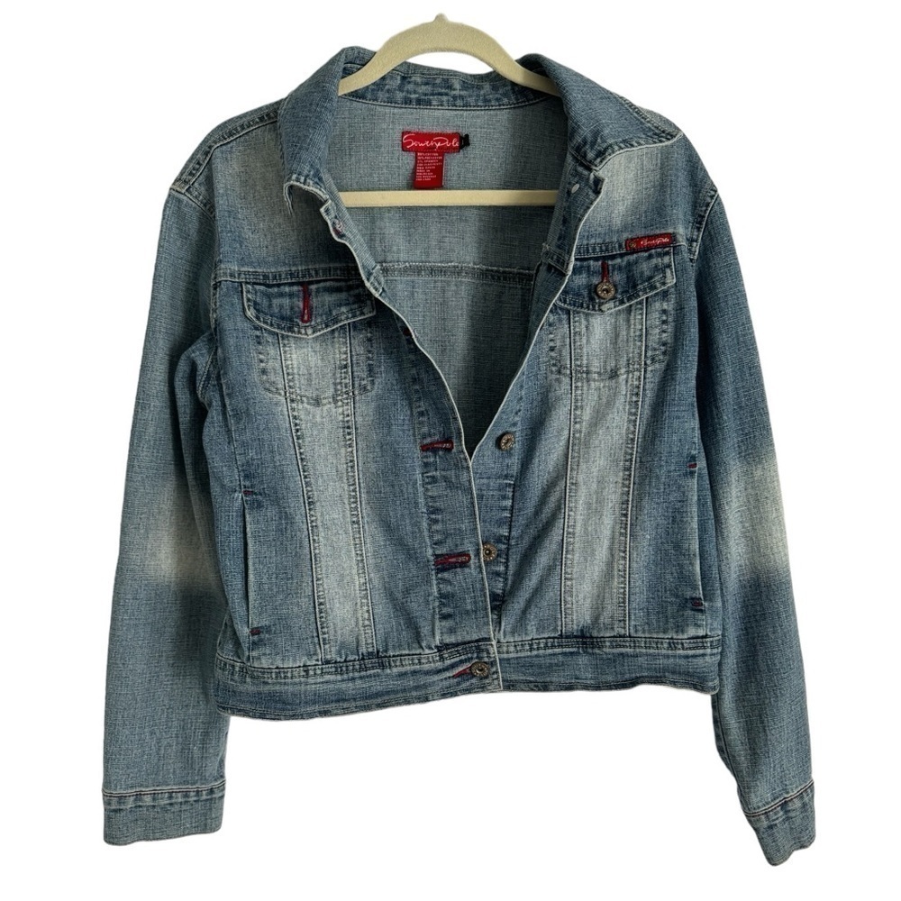South Pole‎ distressed Jean Jacket size (L)